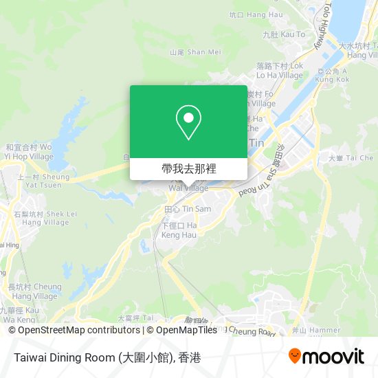 Taiwai Dining Room (大圍小館)地圖