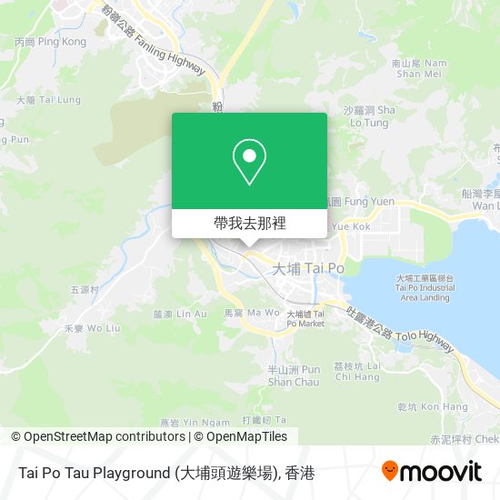 Tai Po Tau Playground (大埔頭遊樂場)地圖