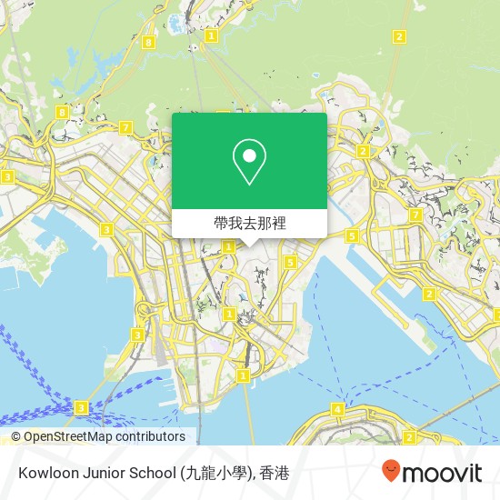 Kowloon Junior School (九龍小學)地圖