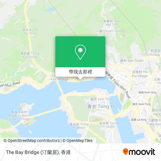 The Bay Bridge (汀蘭居)地圖