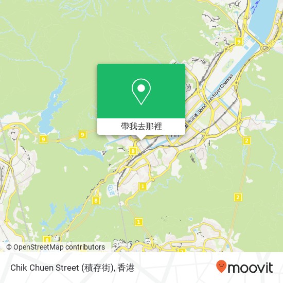 Chik Chuen Street (積存街)地圖