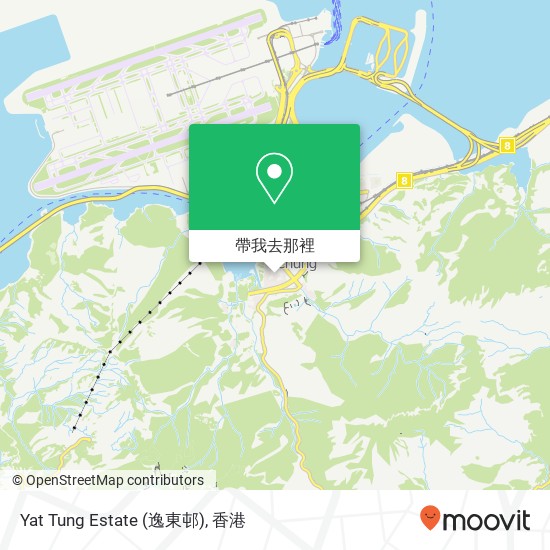 Yat Tung Estate (逸東邨)地圖