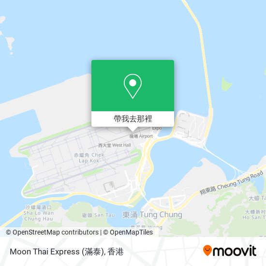 Moon Thai Express (滿泰)地圖