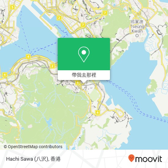 Hachi Sawa (八沢)地圖