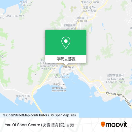 Yau Oi Sport Centre (友愛體育館)地圖