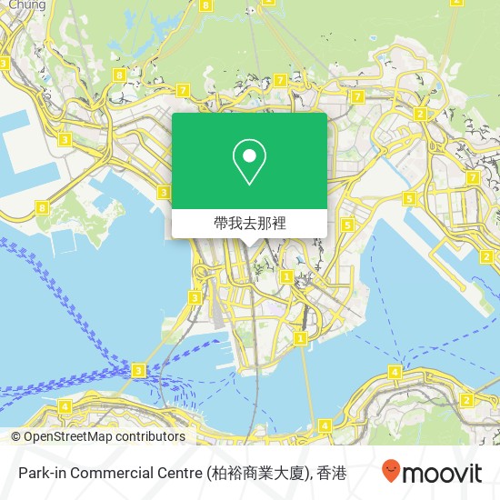 Park-in Commercial Centre (柏裕商業大廈)地圖