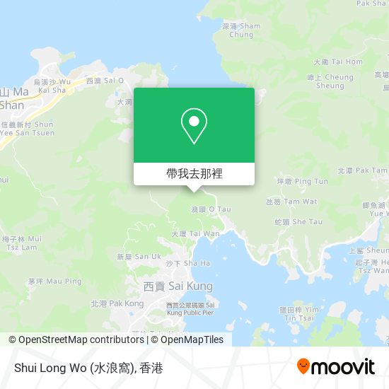 Shui Long Wo (水浪窩)地圖