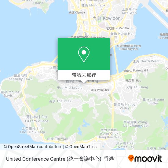 United Conference Centre (統一會議中心)地圖