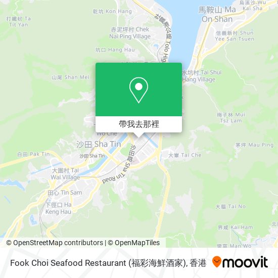 Fook Choi Seafood Restaurant (福彩海鮮酒家)地圖