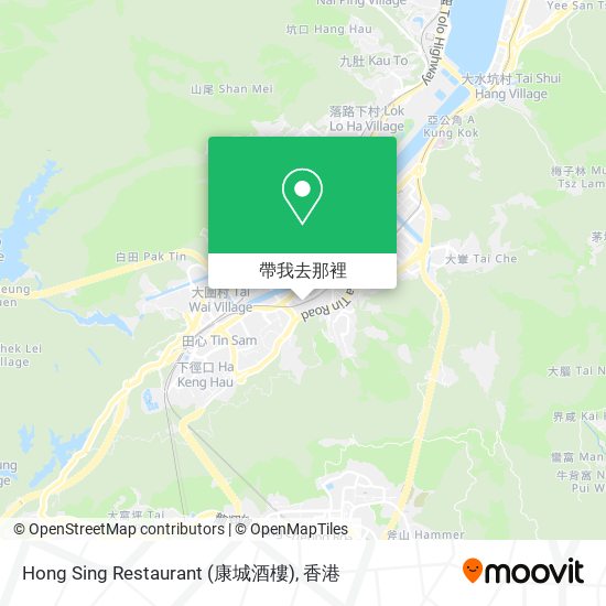 Hong Sing Restaurant (康城酒樓)地圖