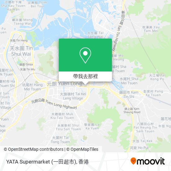 YATA Supermarket (一田超市)地圖