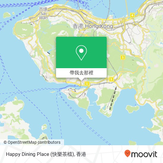 Happy Dining Place (快樂茶檔)地圖