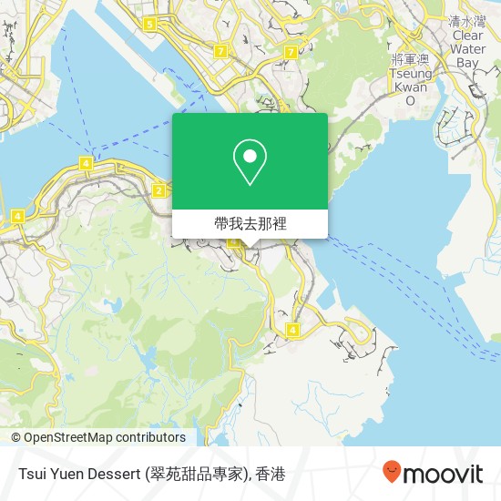 Tsui Yuen Dessert (翠苑甜品專家)地圖