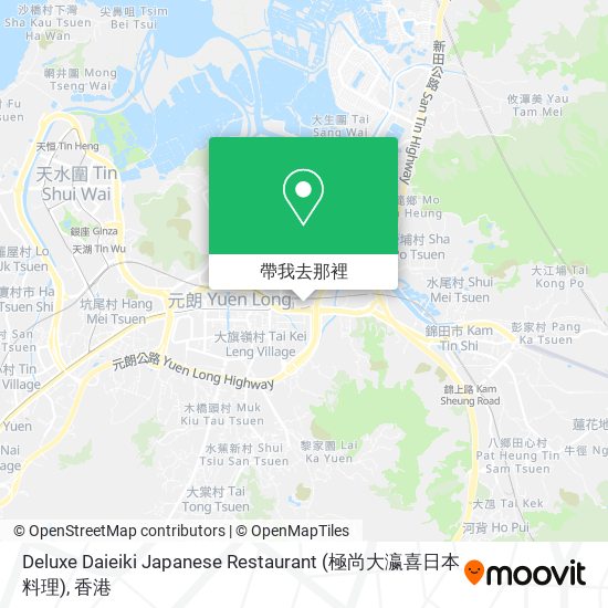 Deluxe Daieiki Japanese Restaurant (極尚大瀛喜日本料理)地圖
