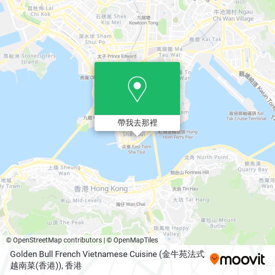 Golden Bull French Vietnamese Cuisine (金牛苑法式越南菜(香港))地圖