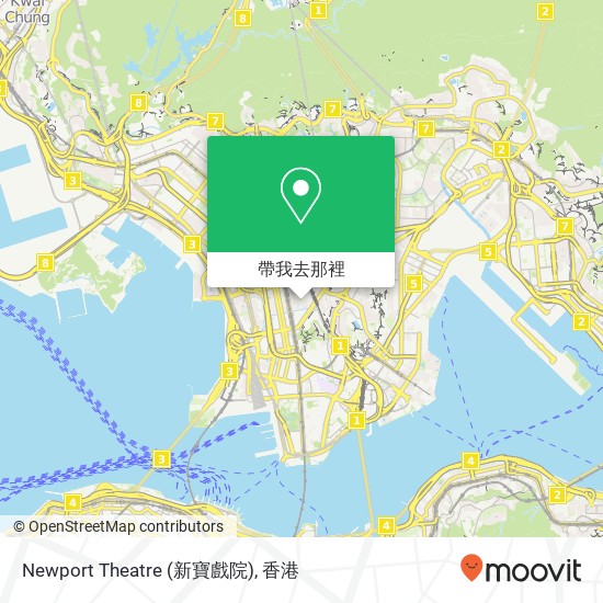 Newport Theatre (新寶戲院)地圖