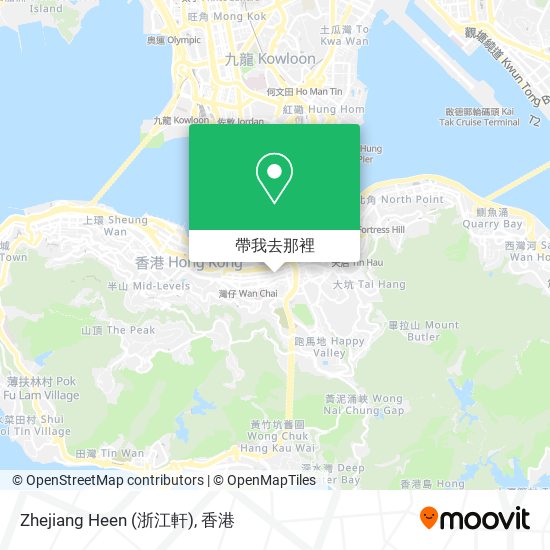 Zhejiang Heen (浙江軒)地圖