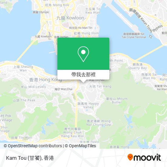 Kam Tou (甘饕)地圖