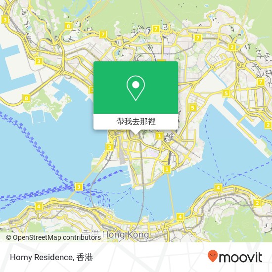 Homy Residence地圖