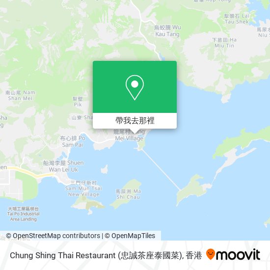 Chung Shing Thai Restaurant (忠誠茶座泰國菜)地圖