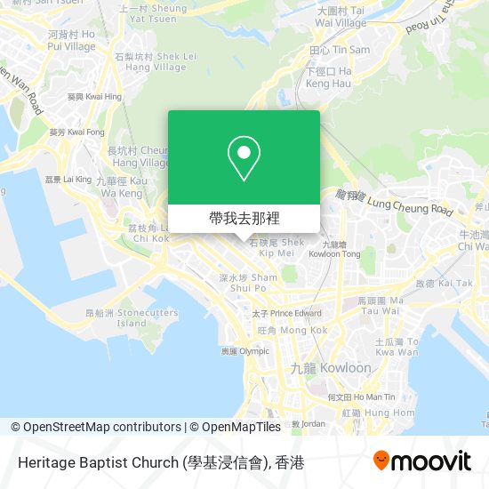 Heritage Baptist Church (學基浸信會)地圖