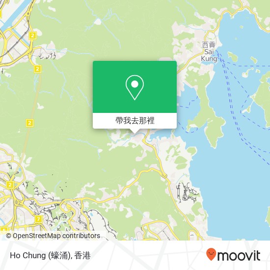 Ho Chung (蠔涌)地圖
