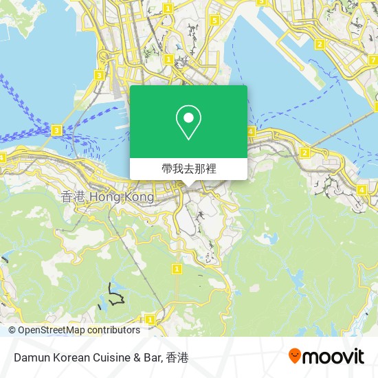 Damun Korean Cuisine & Bar地圖