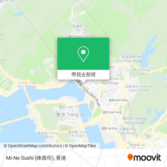 Mi-Ne Sushi (峰壽司)地圖