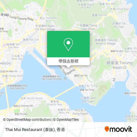 Thai Mui Restaurant (泰妹)地圖