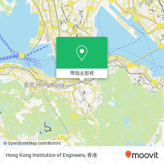 Hong Kong Institution of Engineers地圖