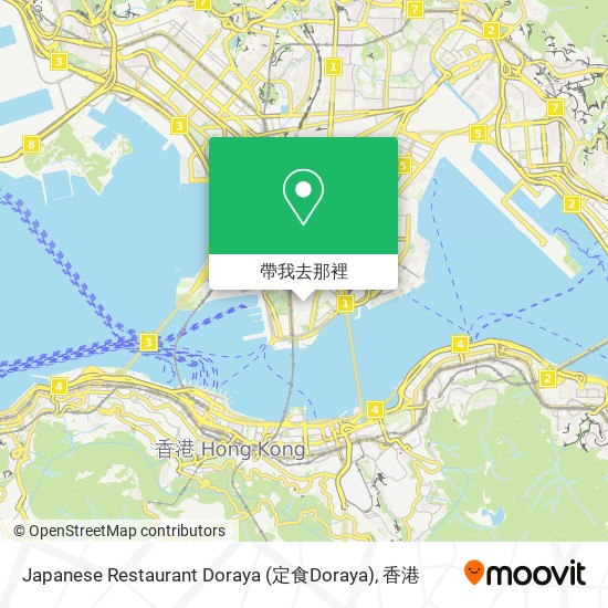 Japanese Restaurant Doraya (定食Doraya)地圖