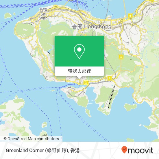 Greenland Corner (綠野仙踪)地圖