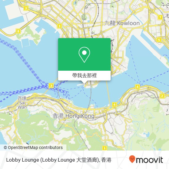 Lobby Lounge (Lobby Lounge 大堂酒廊)地圖