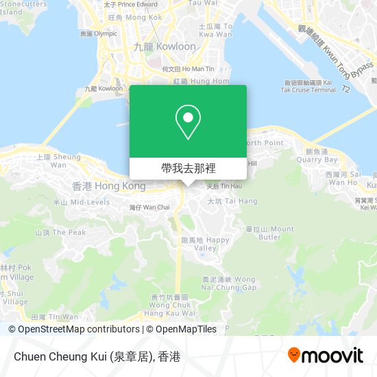 Chuen Cheung Kui (泉章居)地圖