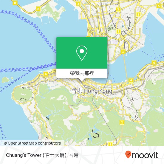 Chuang's Tower (莊士大廈)地圖