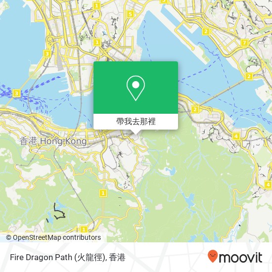 Fire Dragon Path (火龍徑)地圖