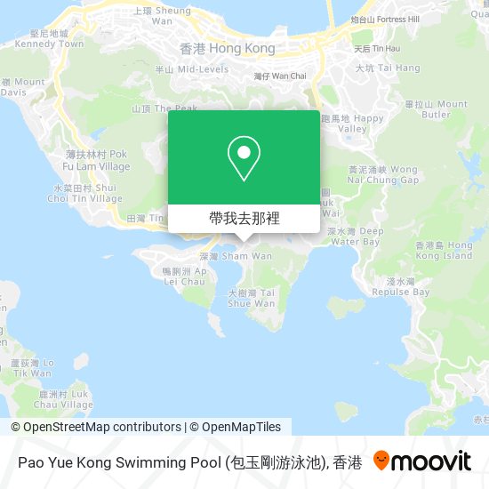 Pao Yue Kong Swimming Pool (包玉剛游泳池)地圖