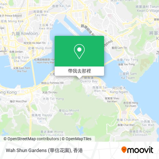 Wah Shun Gardens (華信花園)地圖