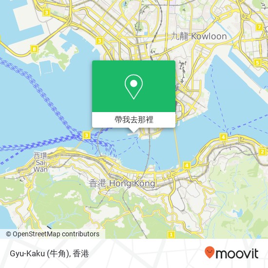 Gyu-Kaku (牛角)地圖