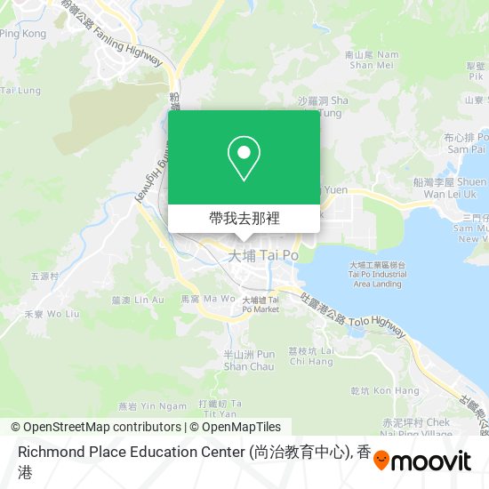 Richmond Place Education Center (尚治教育中心)地圖