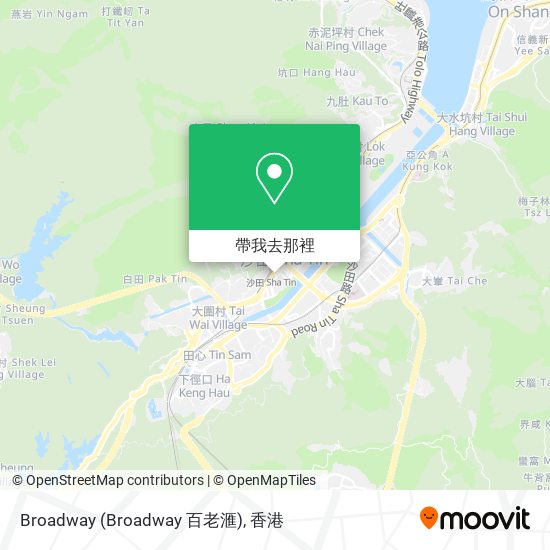 Broadway (Broadway 百老滙)地圖