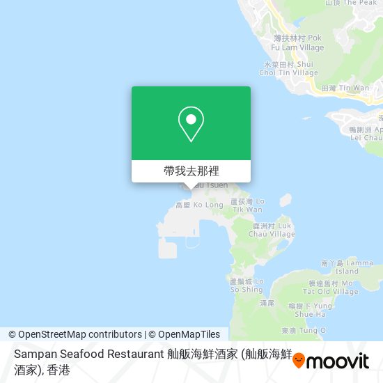 Sampan Seafood Restaurant 舢舨海鮮酒家地圖