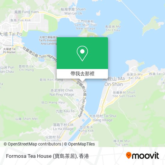 Formosa Tea House (寶島茶居)地圖
