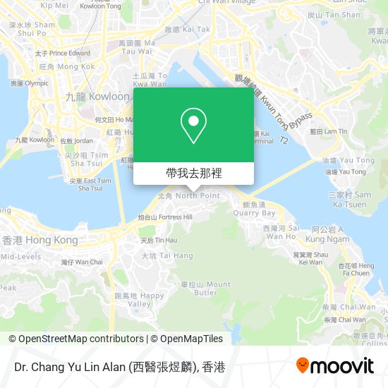 Dr. Chang Yu Lin Alan (西醫張煜麟)地圖