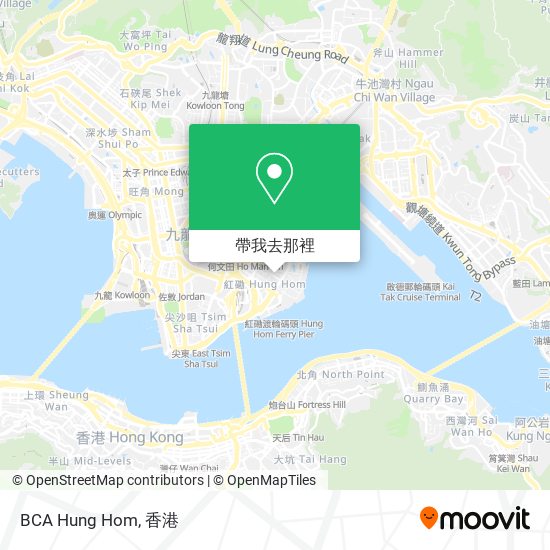 BCA Hung Hom地圖