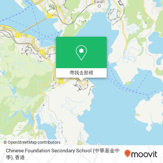 Chinese Foundation Secondary School (中華基金中學)地圖