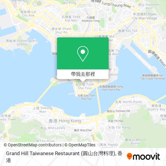 Grand Hill Taiwanese Restaurant (圓山台灣料理)地圖