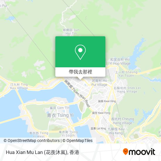 Hua Xian Mu Lan (花羨沐嵐)地圖