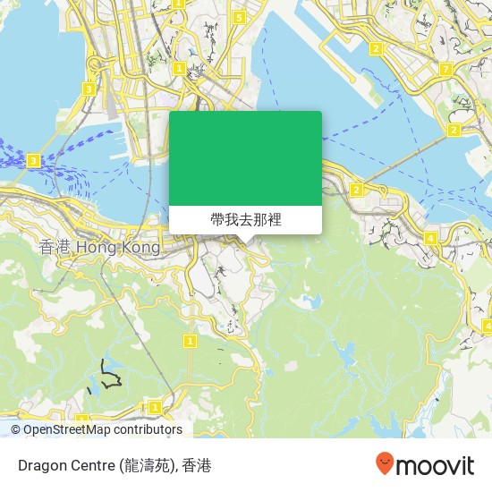 Dragon Centre (龍濤苑)地圖