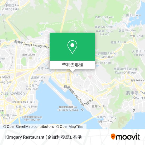 Kimgary Restaurant (金加利餐廳)地圖